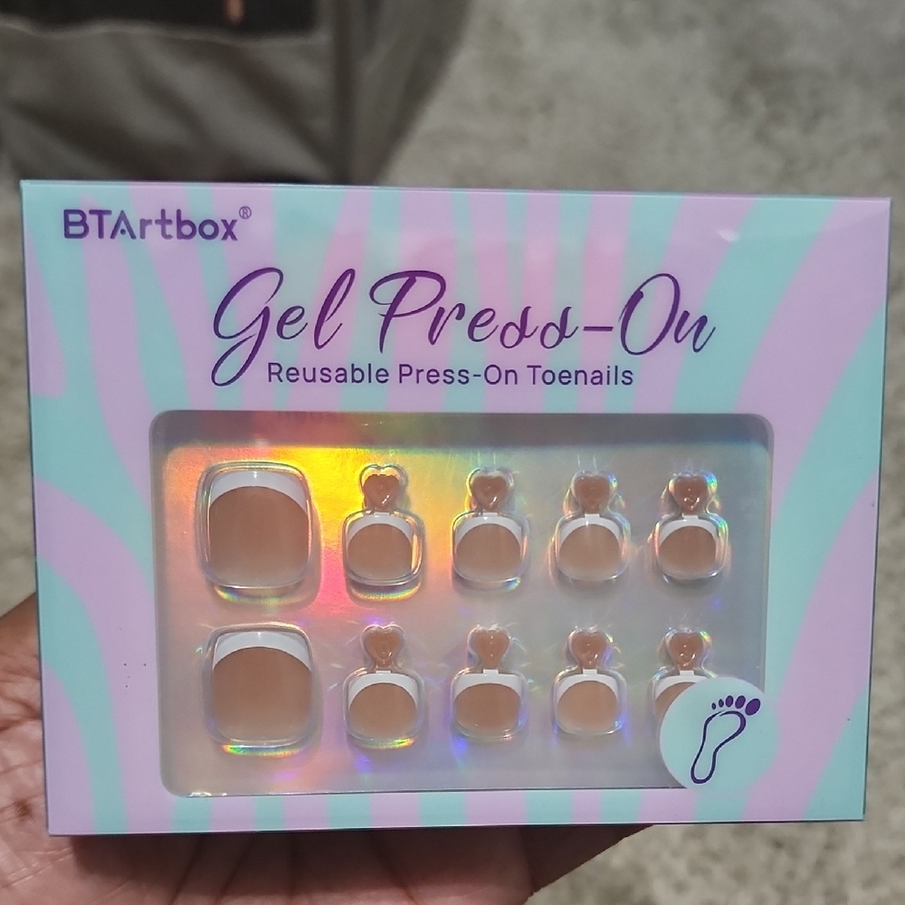 BTArtbox Gel Press-On Toenails